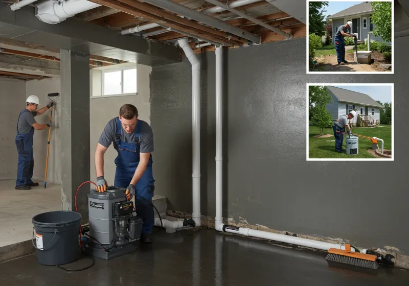 Basement Waterproofing and Flood Prevention process in Ravenswood, WV